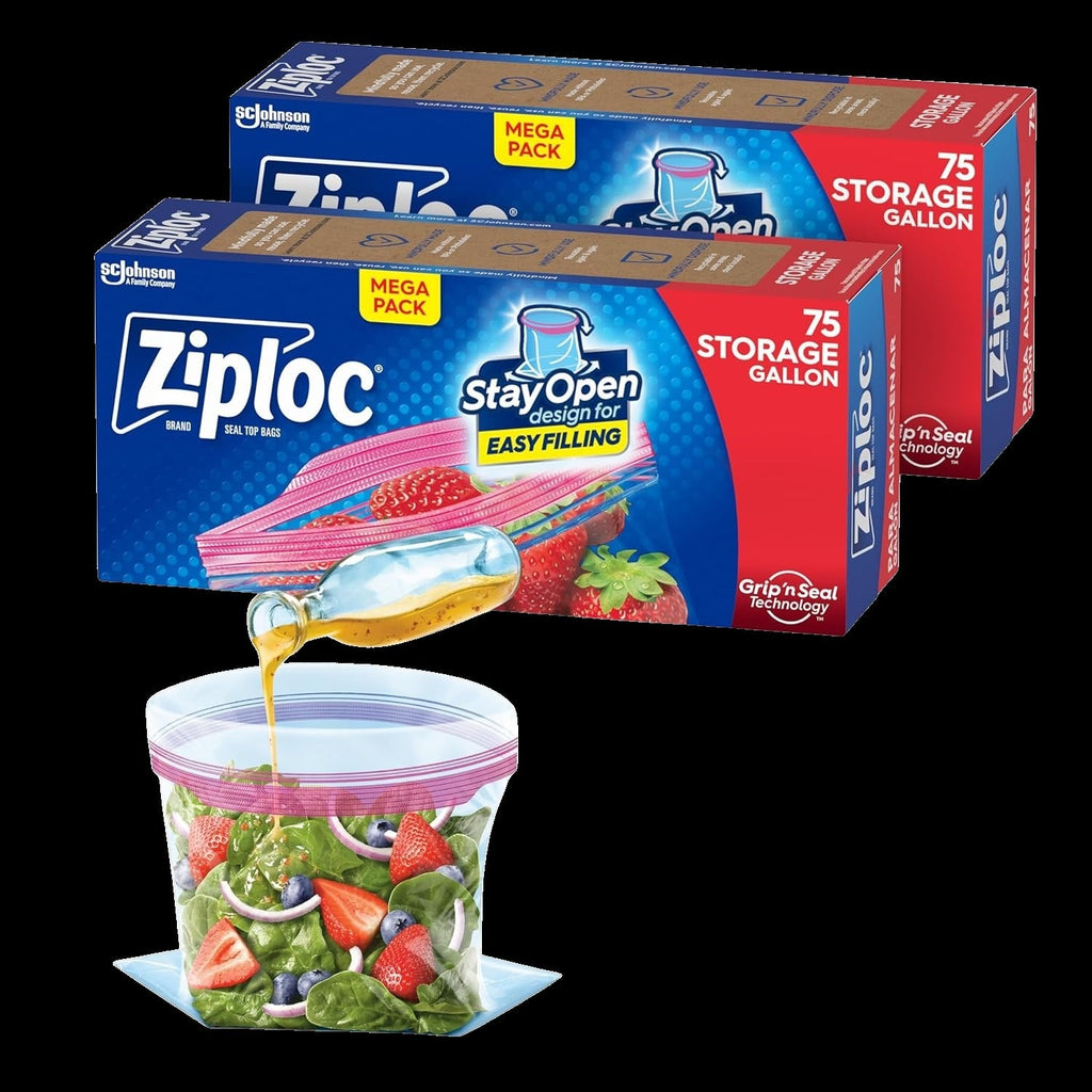 Storage Bags Gallon Twin Pack (150 CT)