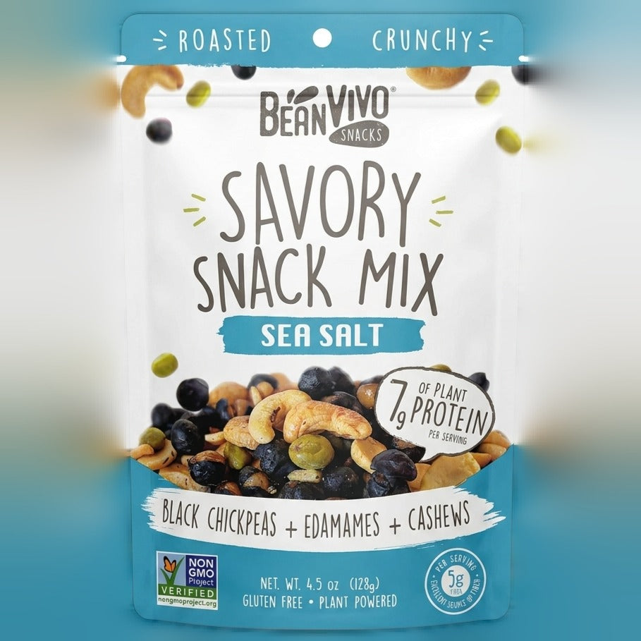 Dried Edamame, Roasted Cashew And Chickpeas Snack Mix