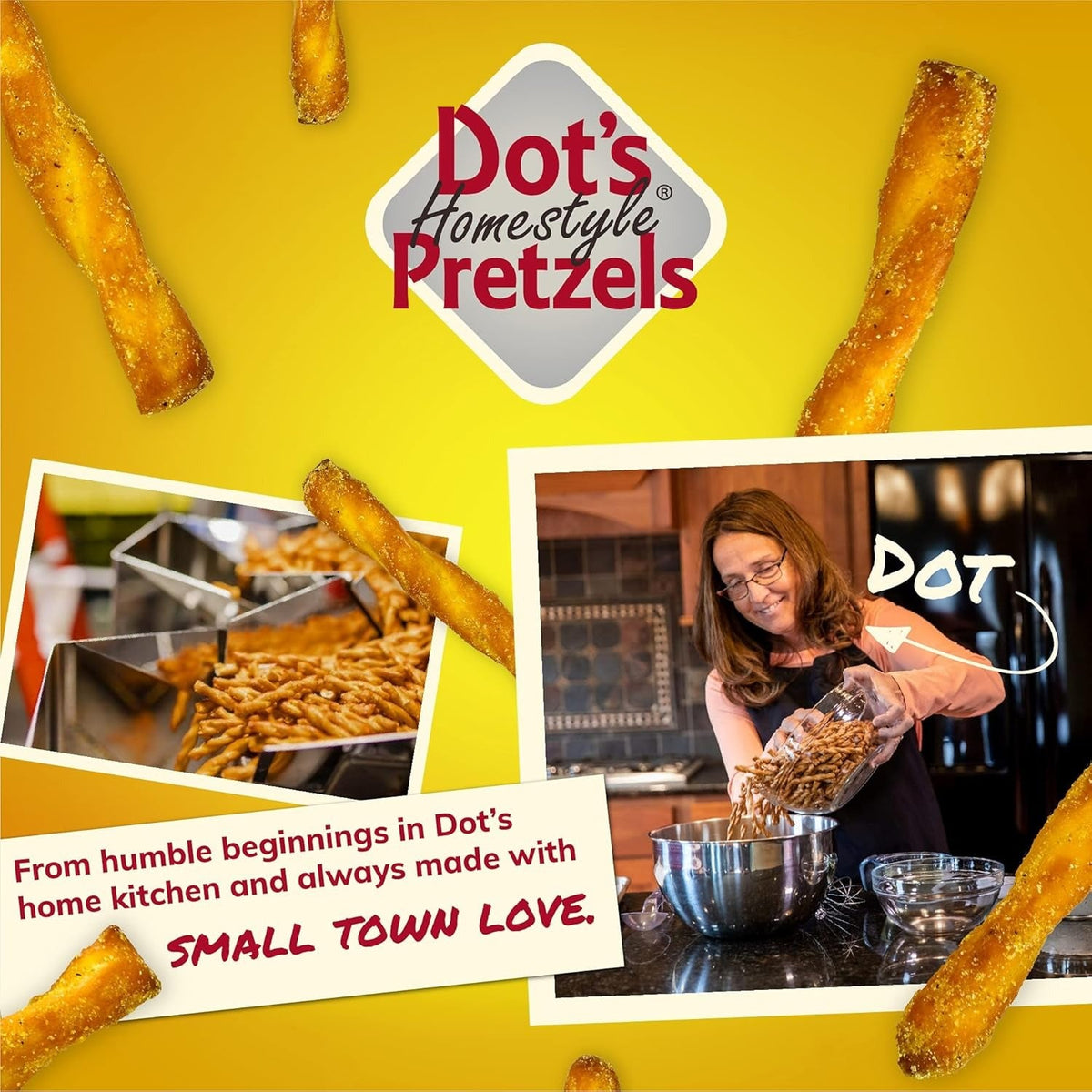 Honey Mustard Seasoned Pretzel Twists