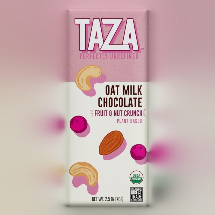 Oat Milk Fruit & Nut Chocolate Bar