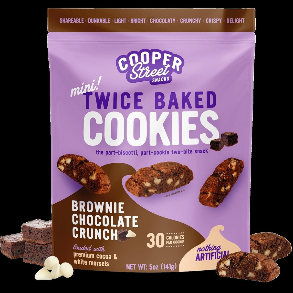 Chocolate Crunch Brownie Cookies