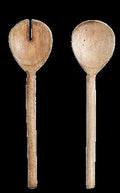 Salad Servers Set - Light Brown