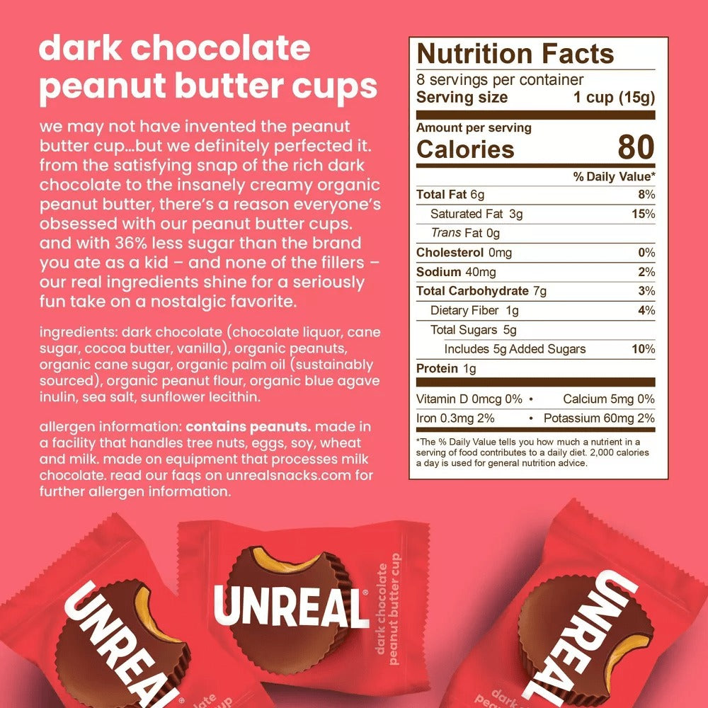 Dark Chocolate Peanut Butter Cups