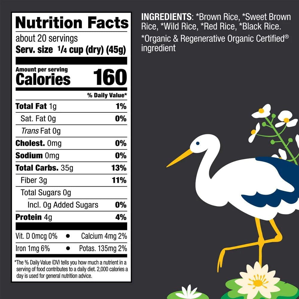 Organic Wild Blend Rice
