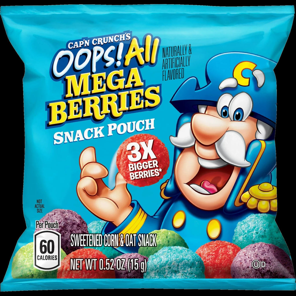 Mega Berry Snack Pouches (12 Pack)
