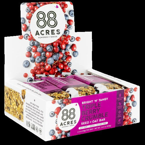 Case Pack of 9 Triple Berry Seed Bar