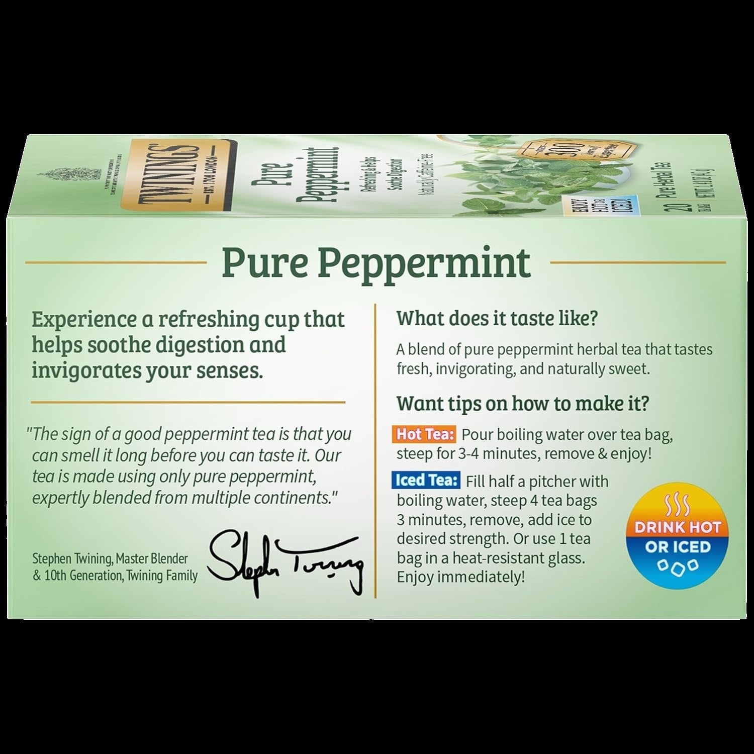 Peppermint Herbal Tea