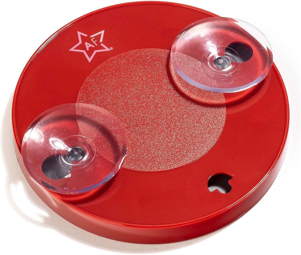 15X Vanity Mirror With Suction Lock - Red