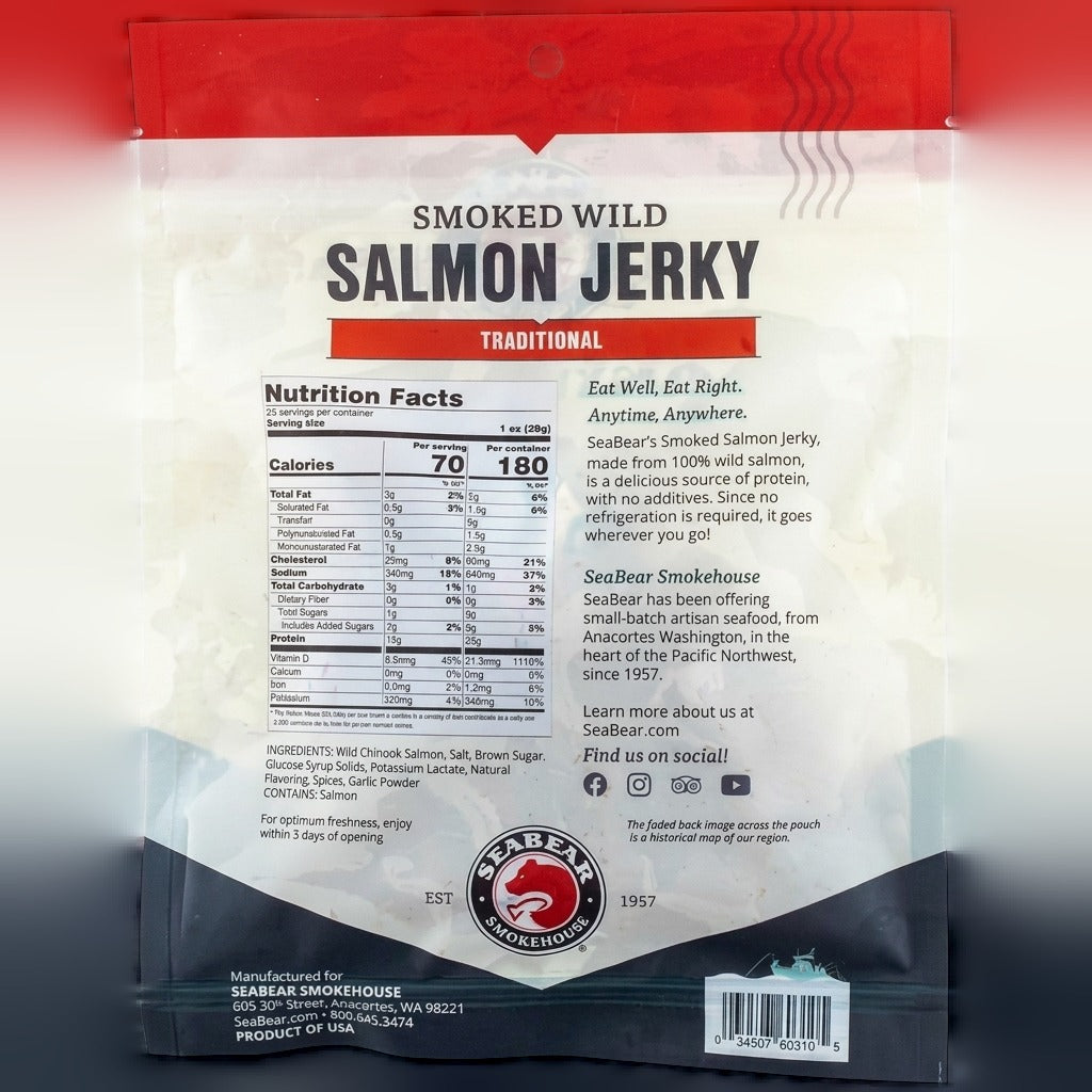 Traditional Salmon Jerky
