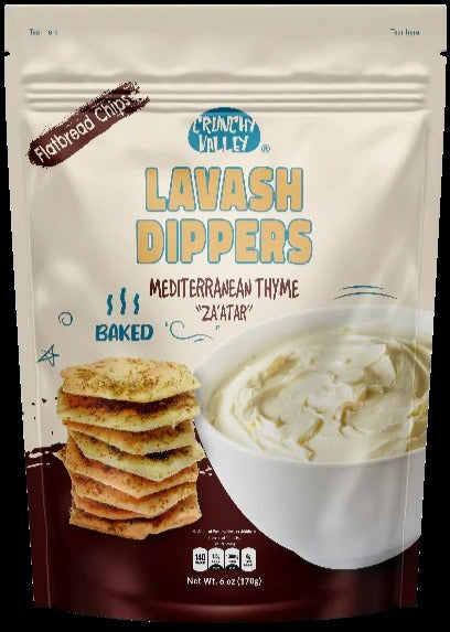 Baked Multigrain Flatbread Chips