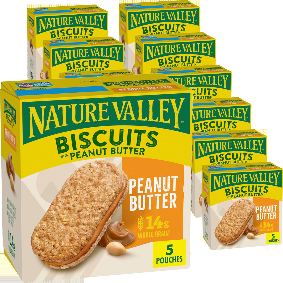 Peanut Butter Biscuits (12 Pack)