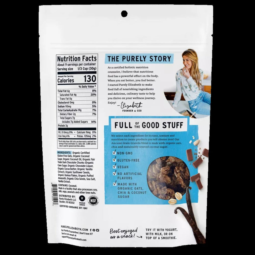 Vanilla Chocolate Chip Ancient Grain Granola