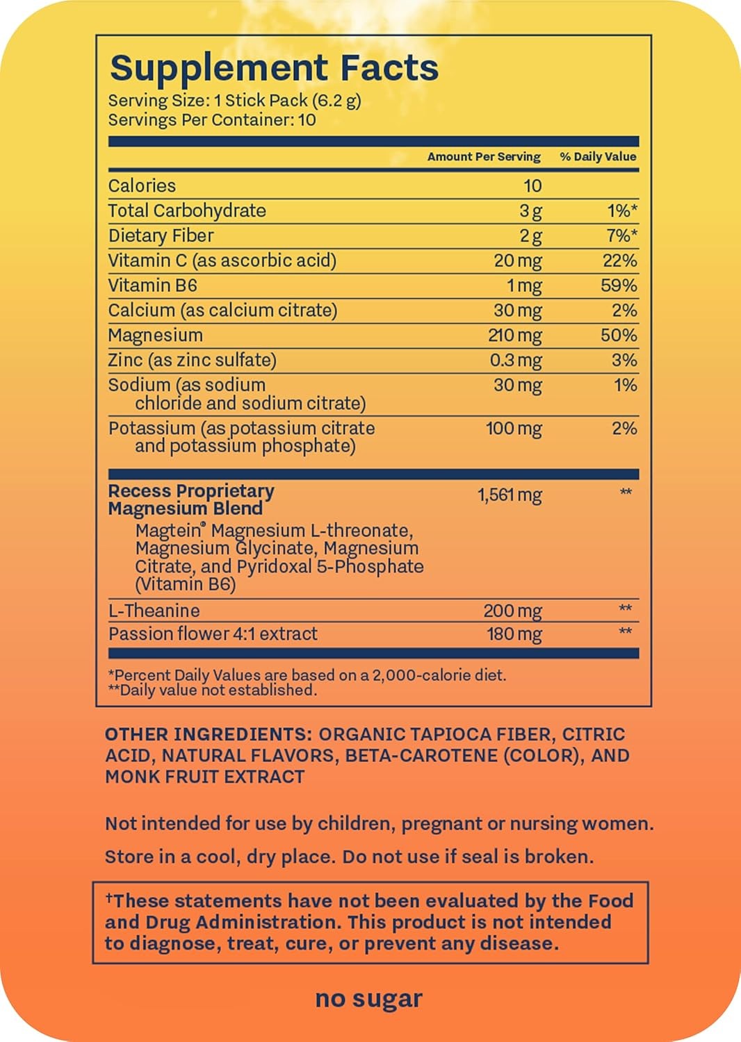 Mood Powder Packets - Lemon Citrus (10 CT)