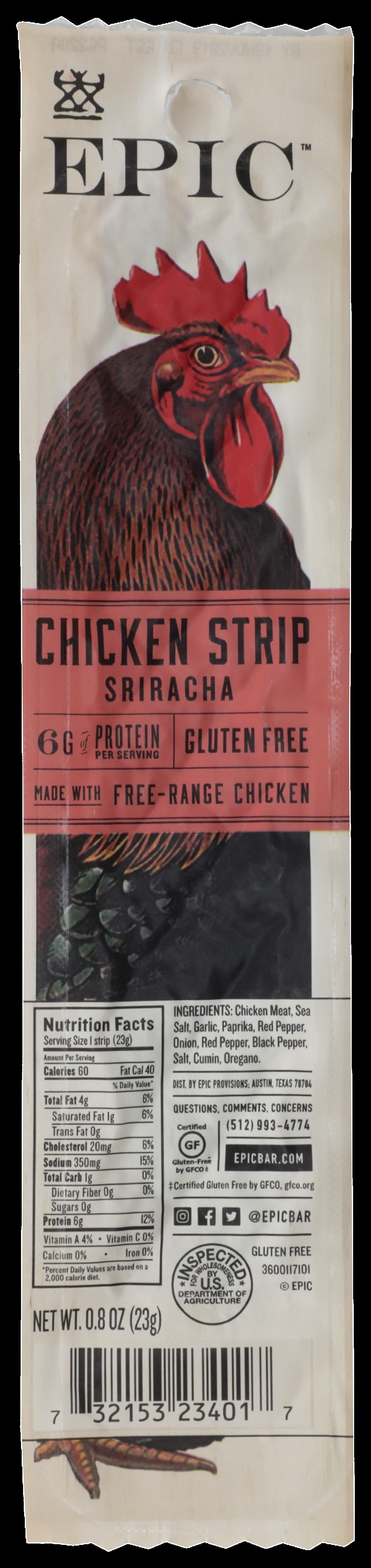 Chicken Siracha Jerky