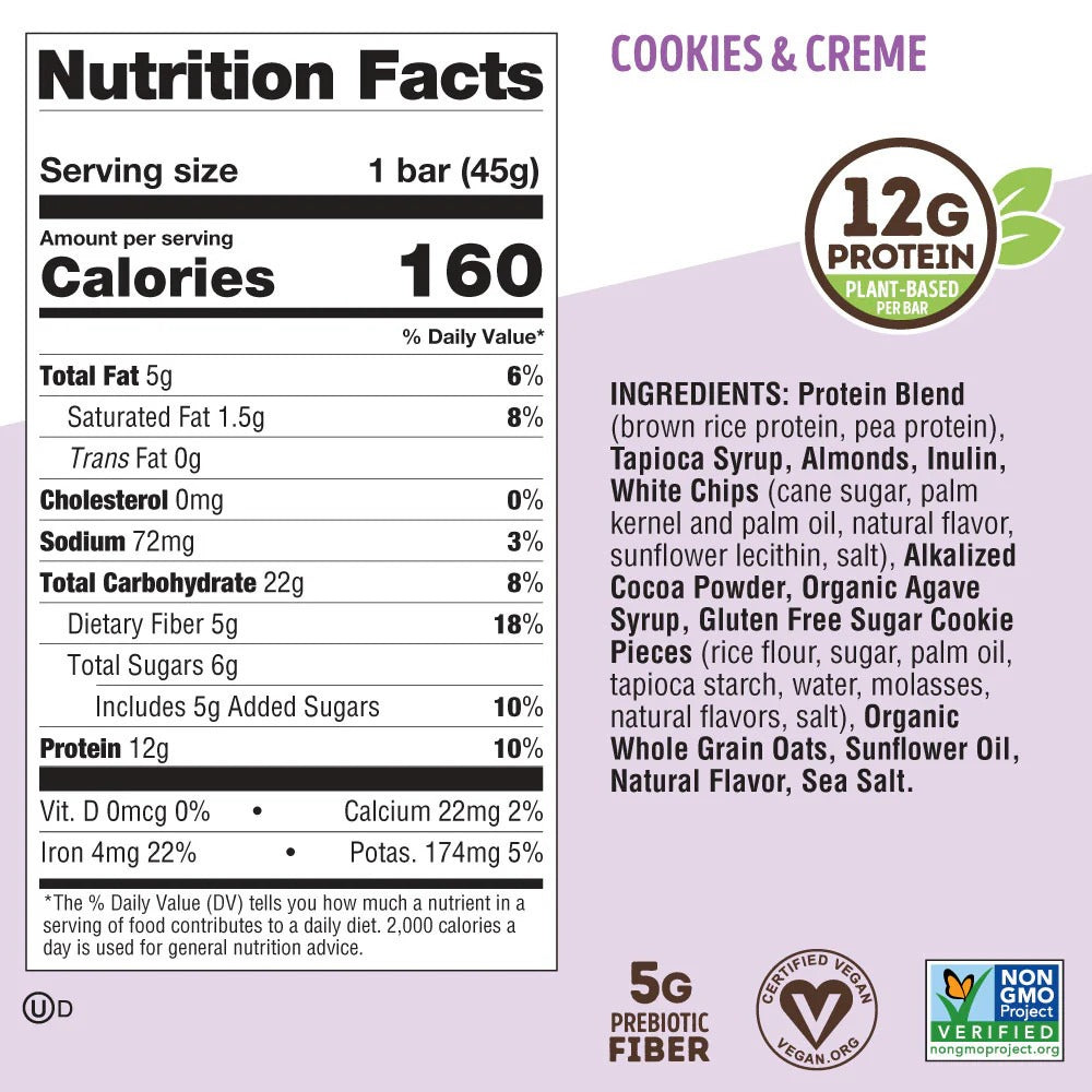Cookies & Creme Bar (9 CT)
