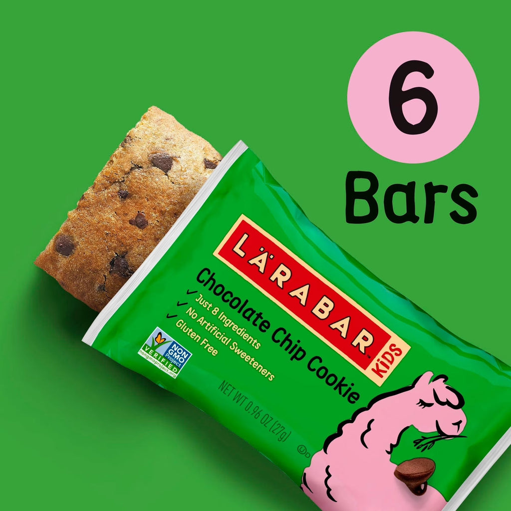 Kid Bars - Chocolate Chip Cookie (6 CT)