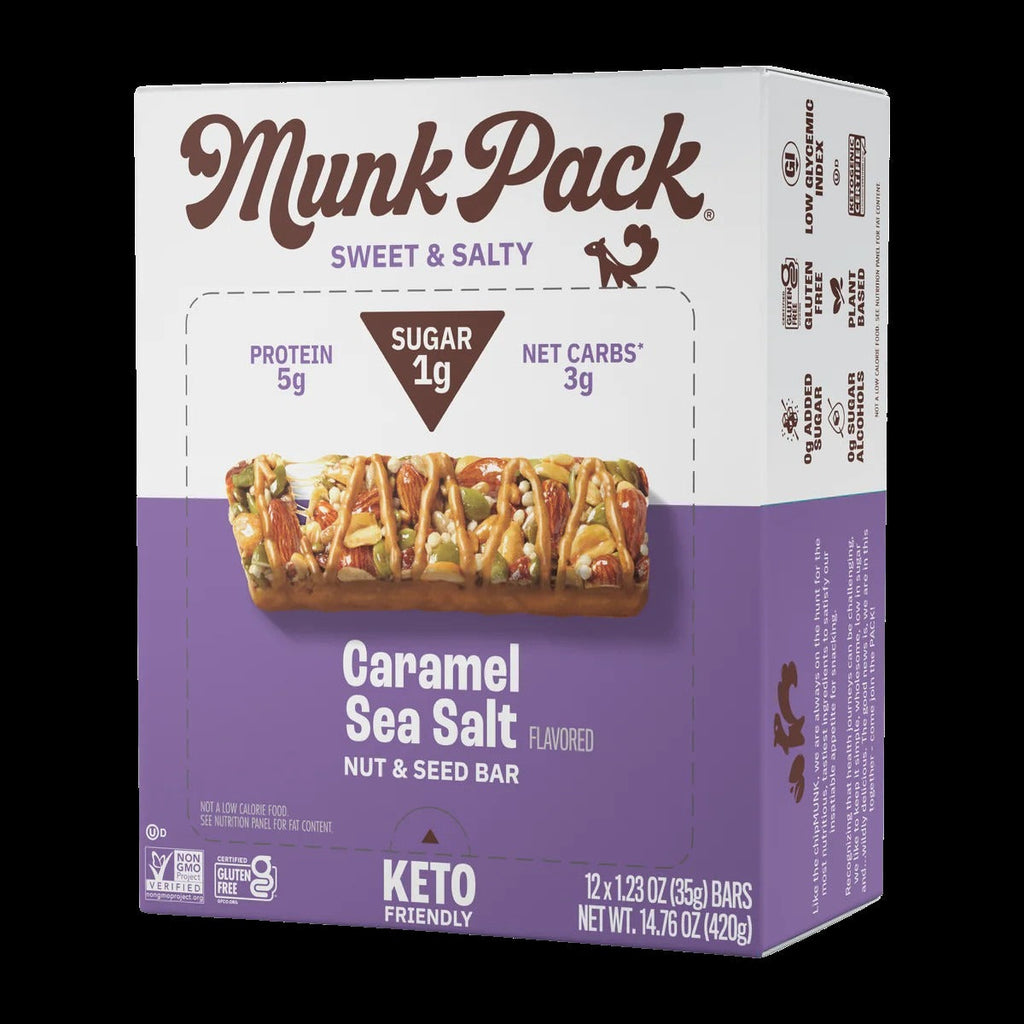 Caramel Sea Salt Nut & Seed Bar (12 Pack)