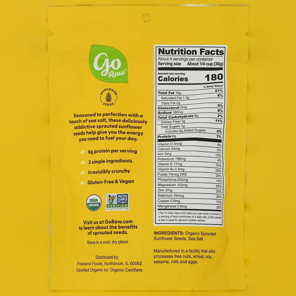 Organic Sunflower Seeds