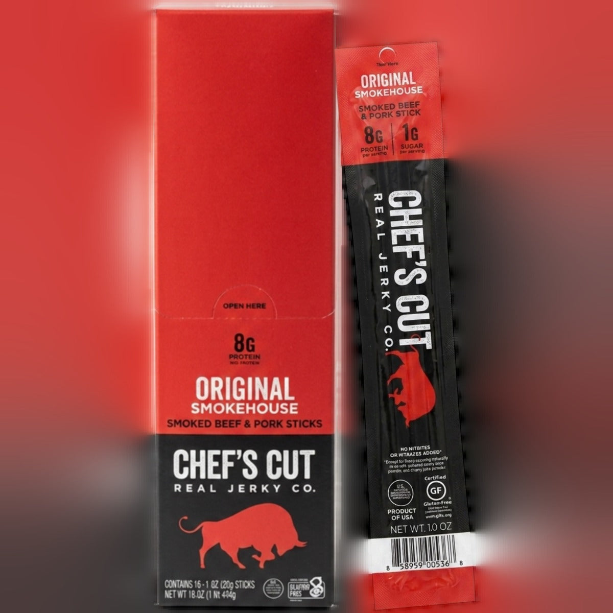 Beef & Pork Jerky Sticks (16 CT)