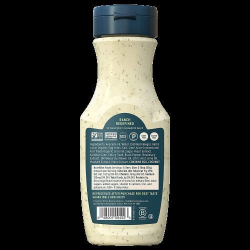 Avocado Oil Ranch Dressing
