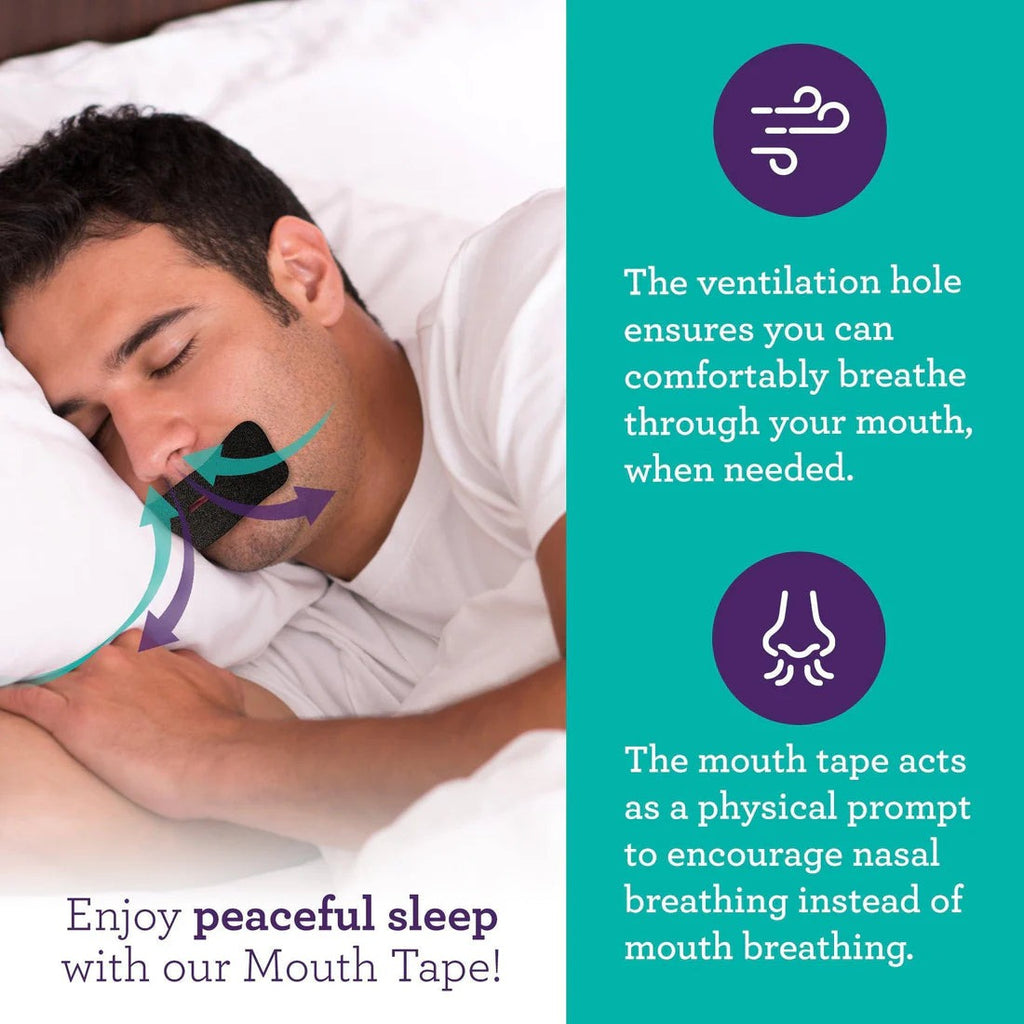 Mouth Tape + Travel Case (60 CT)