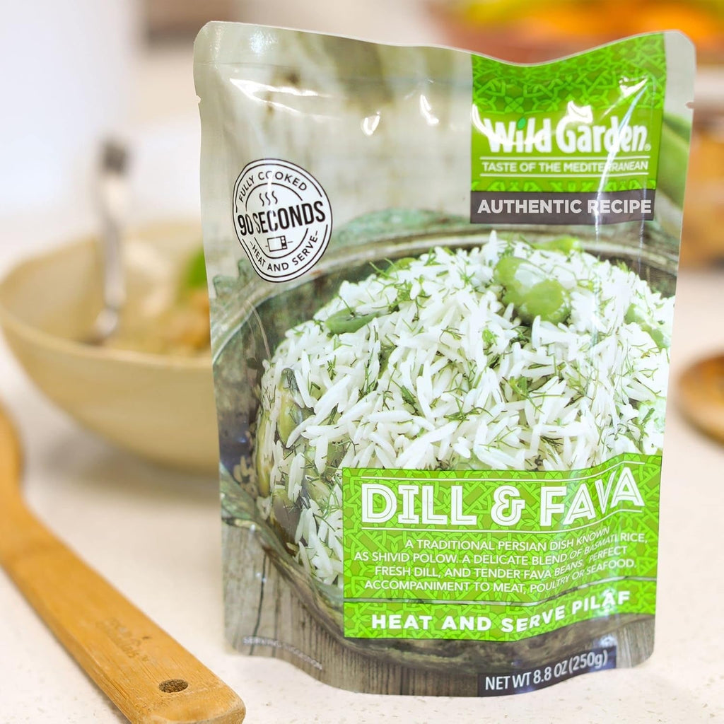 Dill & Fava Rice Pilaf (6 Pack)
