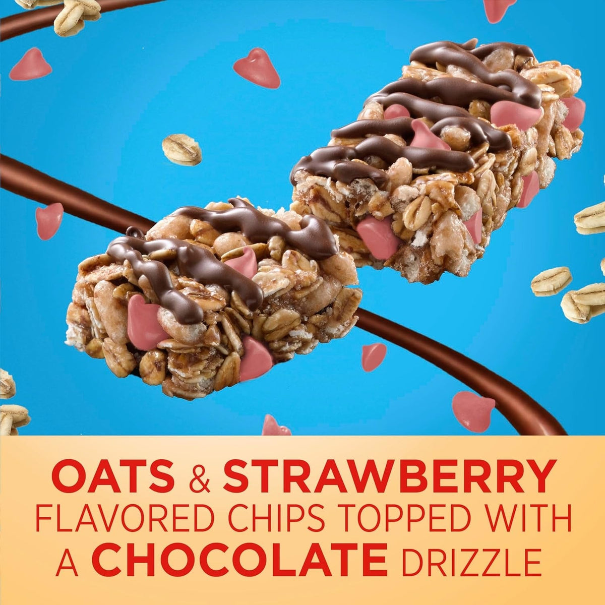 Chewy Bars - Oats & Chocolate Strawberry (5 CT)