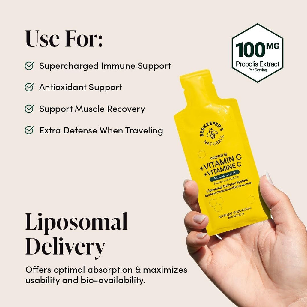 Naturals Liposomal Propolis + Vitamin C (12 CT)