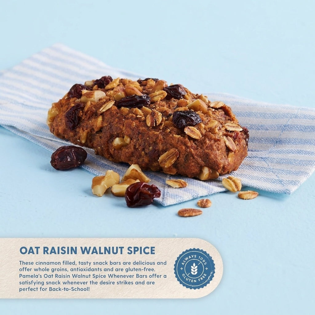 Oat Raisin Walnut Spice Bars (5 CT)