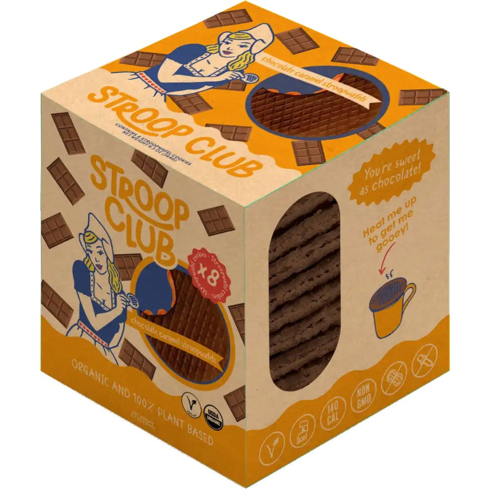 Chocolate Caramel Stroopwafels (8 CT)