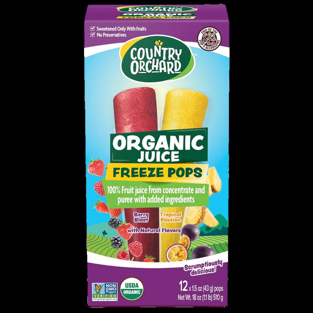 Organic Tropical Juice Pops (12 CT)
