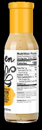 Lemon Garlic Dressing & Marinade