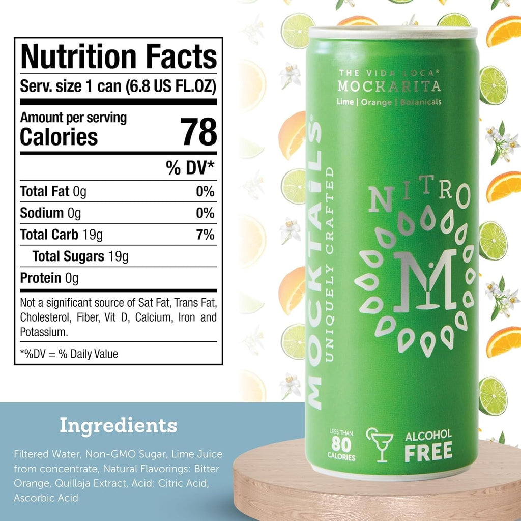 Non-Alcoholic Nitro Mockarita (4 CT)