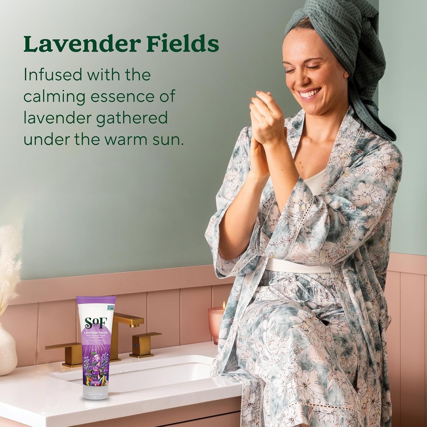 Lavender Fields Hand and Body Cream