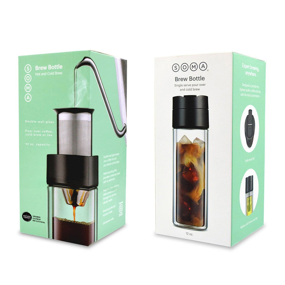 12oz Brew Bottle - Black