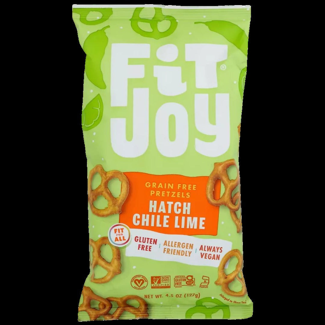 Grain Free Hatch Chile Lime Pretzels