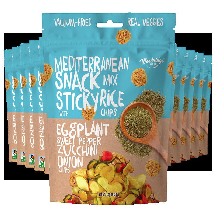Vacuum Fried Veggies with Sticky Rice Chips (12 CT)