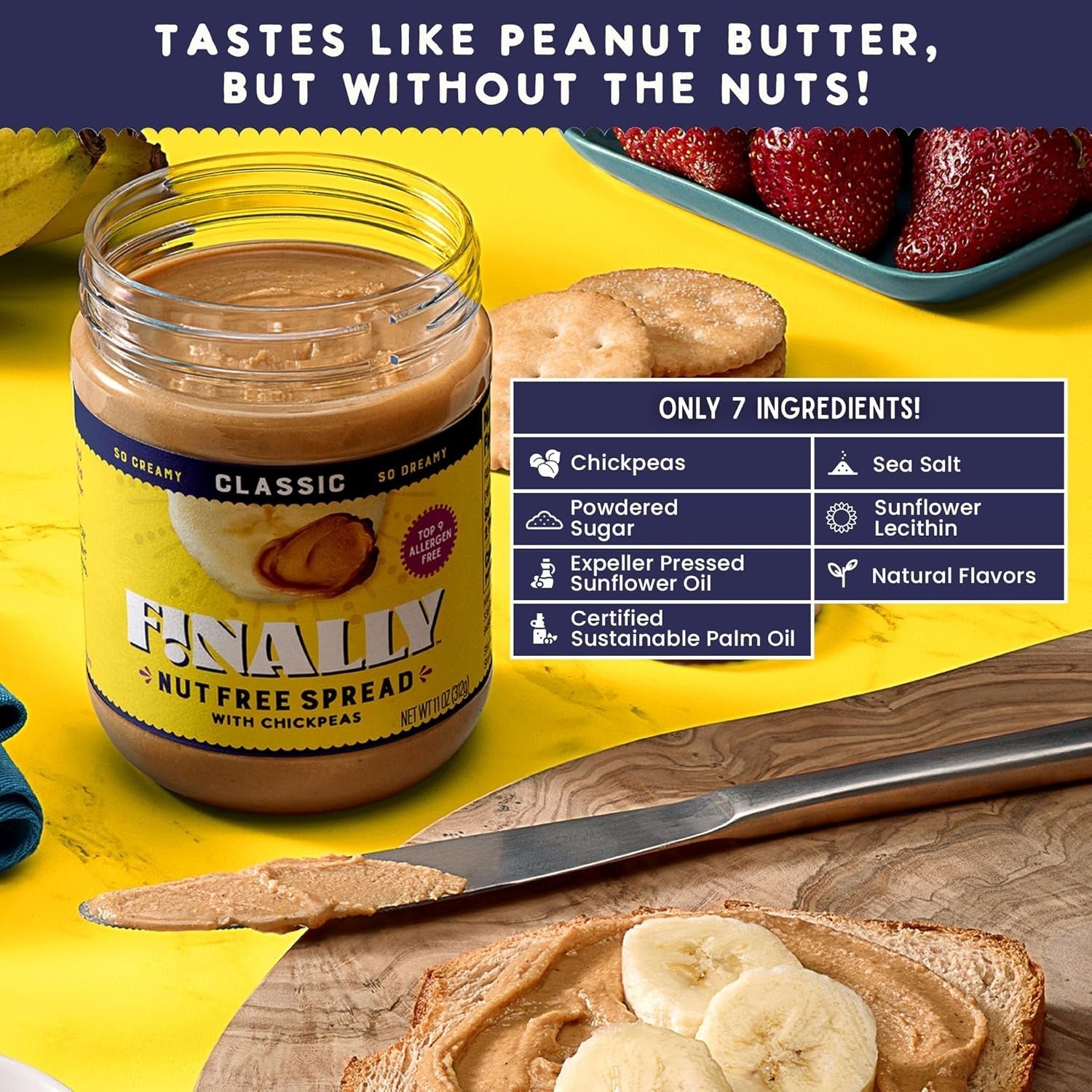 Classic Nut Free Spread with Chickpeas