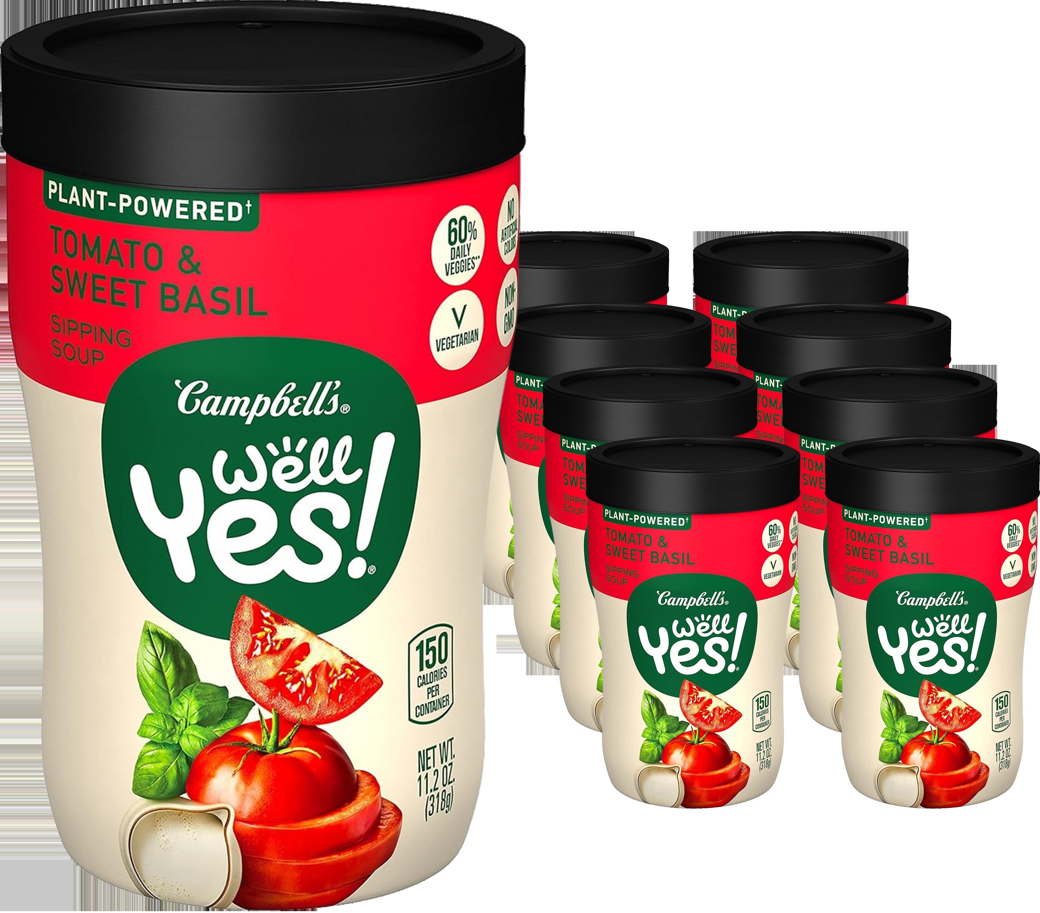 Tomato & Sweet Basil Sipping Soup (8 Pack)