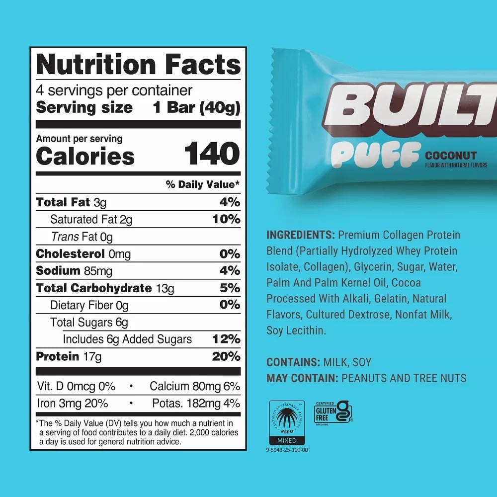 Coconut Puff Bars (4 CT)