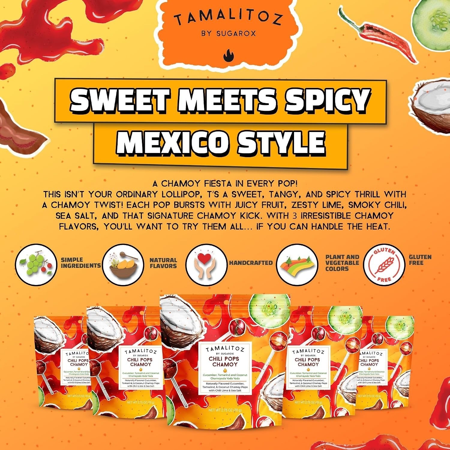 Chili Pops Chamoy Candy