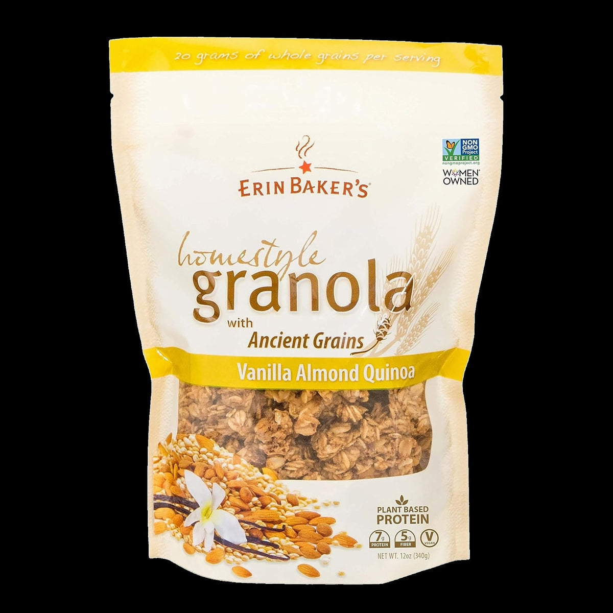 Vanilla Almond Quinoa Granola