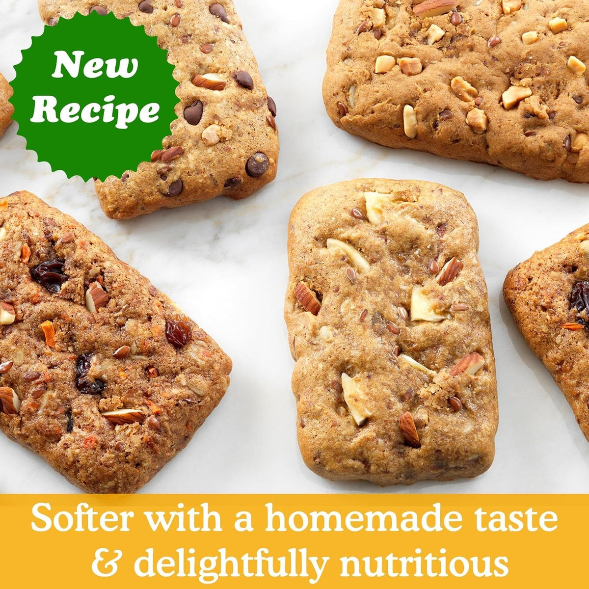 Dark Chocolate Almond Soft Baked Bars (3 Pack)