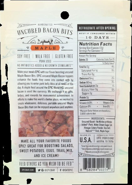 Maple Bacon Bits