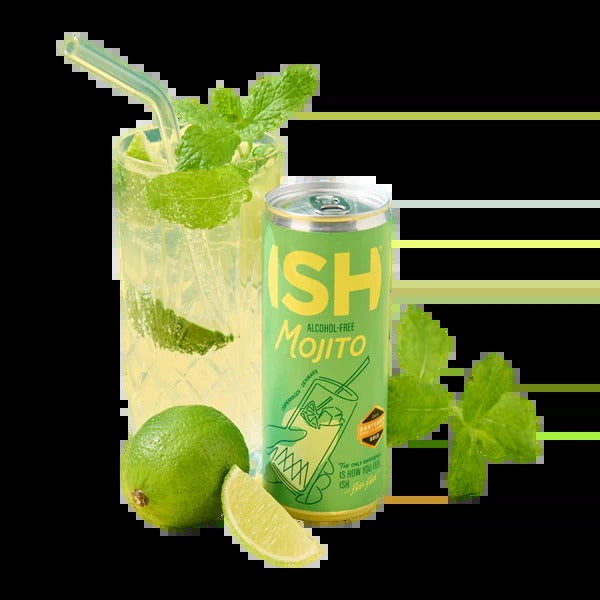 Non-Alcoholic Mojito Canned Cocktails (4 Pack)