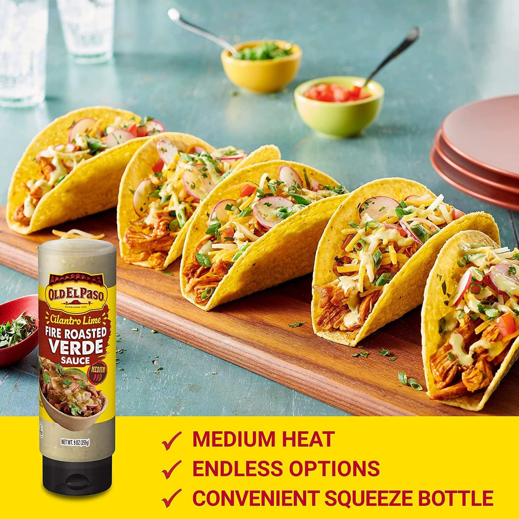 Cilantro Lime Fire Roasted Verde Squeeze Sauce