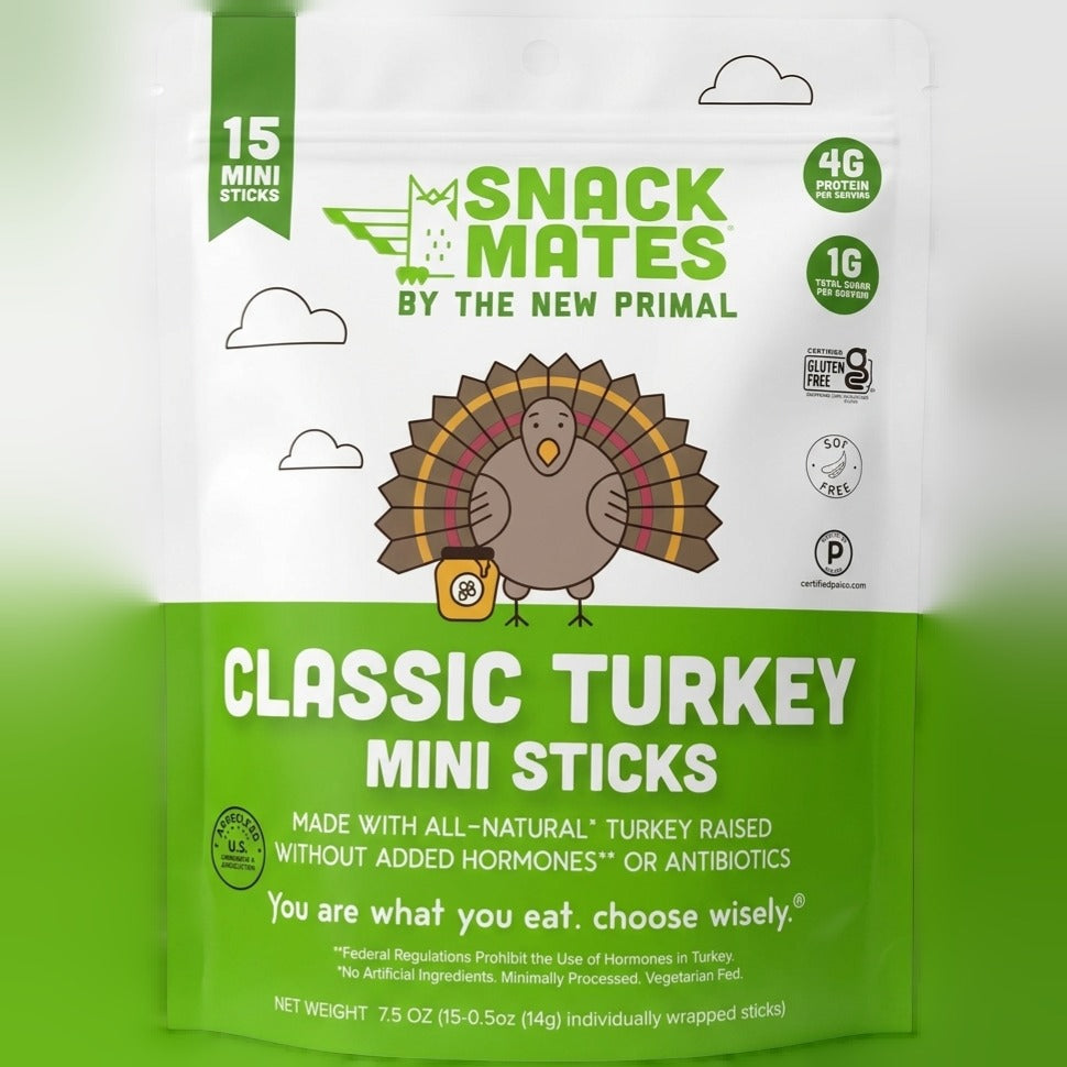 Snack Mates Turkey Mini Sticks (15 CT)