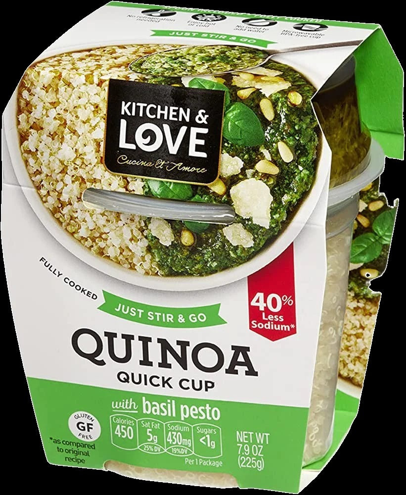Gluten Free Basil Pesto Quinoa Meal (6 Pack)