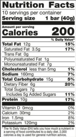Protein Chewy Bars - Peanut Butter Dark Chocolate (10 CT)