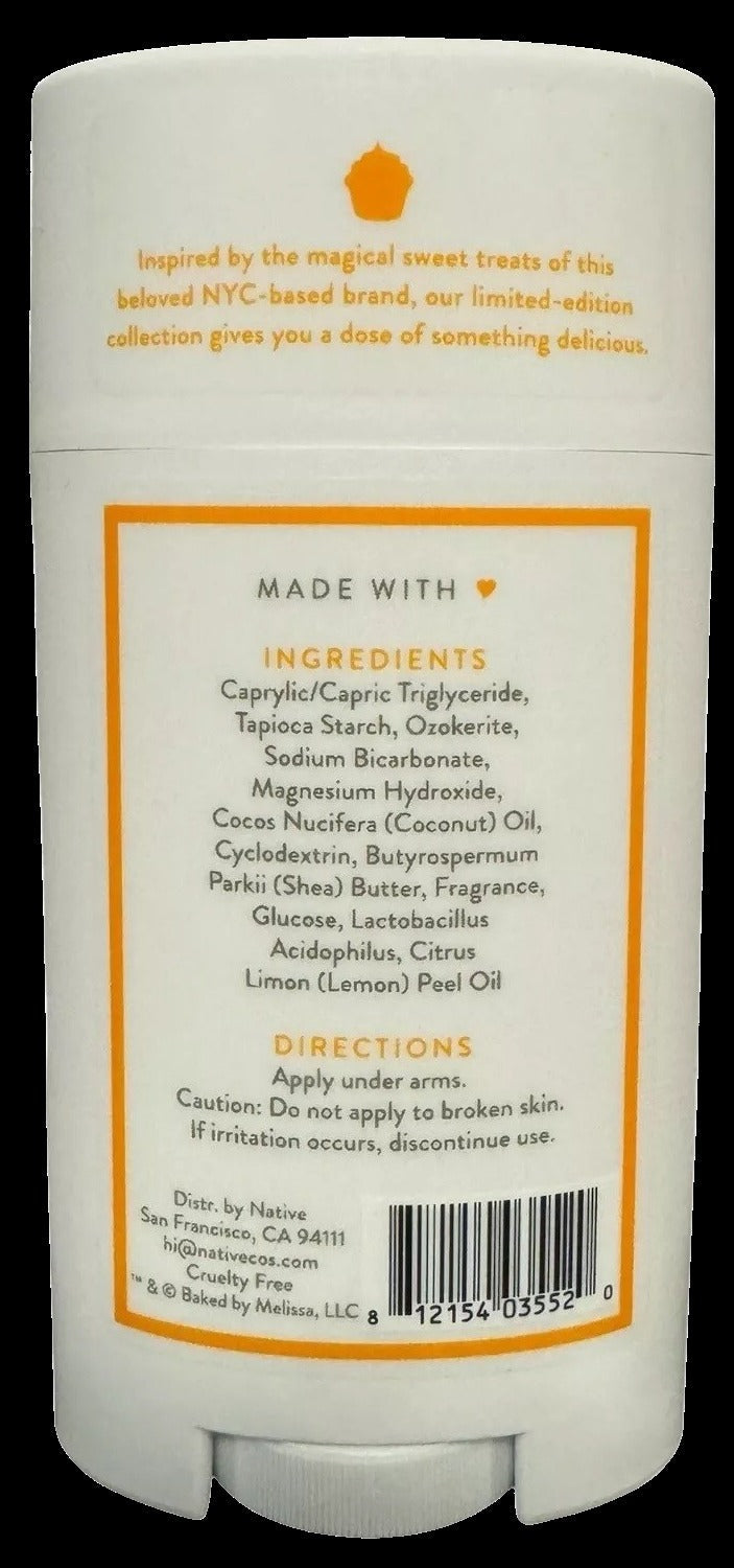 Ginger Lemonade Cupcake Deodorant